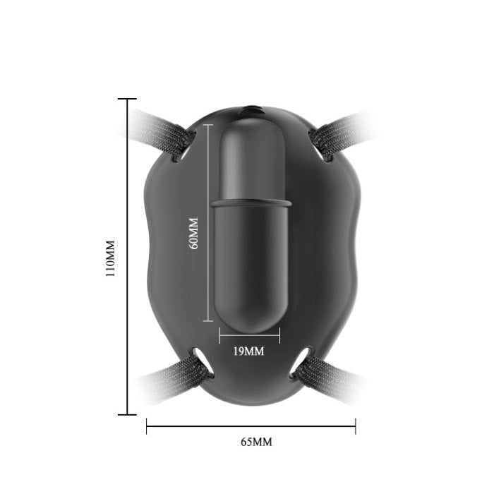 12Function Strap On Vibrator