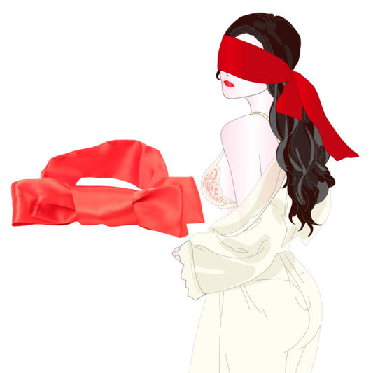 Eye Patch Mask Ribbon Bondage BDSM Flirt
