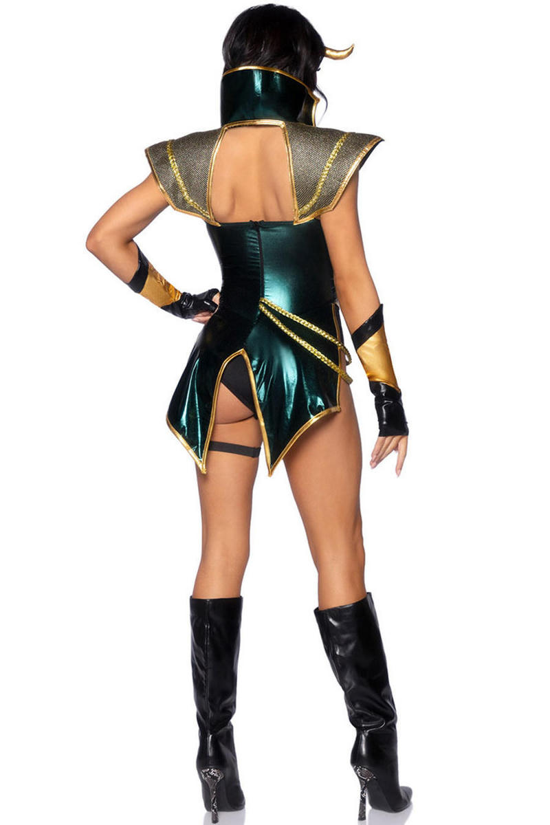 Sexy Goddess Warrior Costume – Loki Inspired Outfit