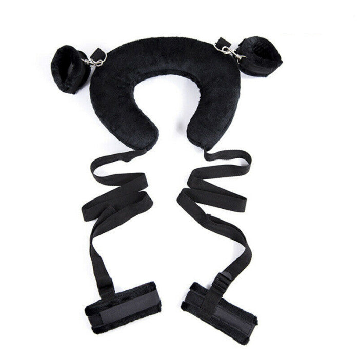 Cosplay Fetish Bed Restraint Bondage Ankle&Hand Cuffs