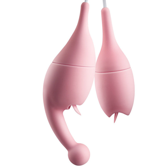 10 Speed Vibrating Love Egg Tongue Vibrator Dildo Clitoral Stimulator Sex Toy
