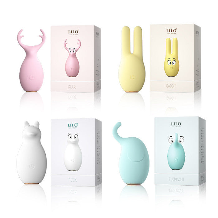 LILO Cute Animal Shaped Vibrator – Bunny, Deer, Fox & Elephant