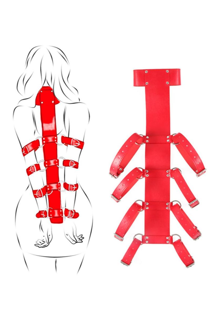 Arm Binder Restraint Harness – Adjustable Bondage Strap