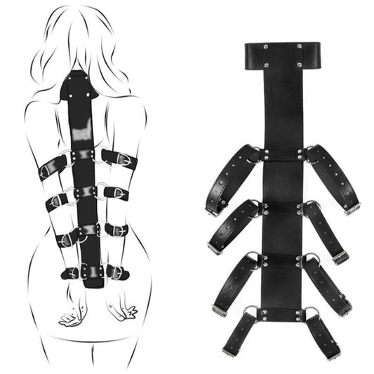 Arm Binder Restraint Harness – Adjustable Bondage Strap