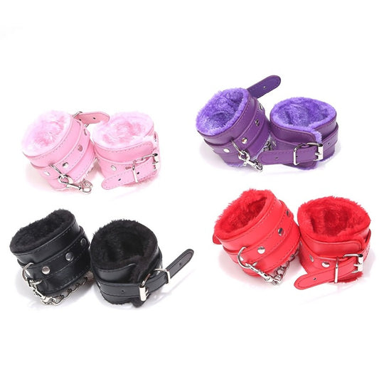 Furry Adjustable Handcuffs – Soft & Sexy Restraint (Multiple Colors)