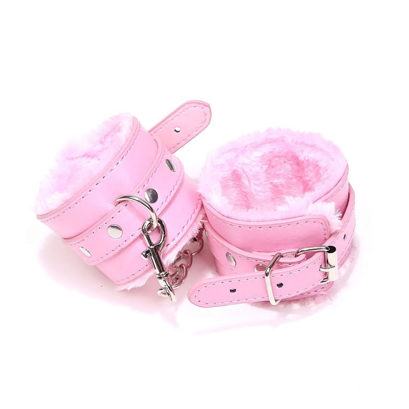 Furry Adjustable Handcuffs – Soft & Sexy Restraint (Multiple Colors)